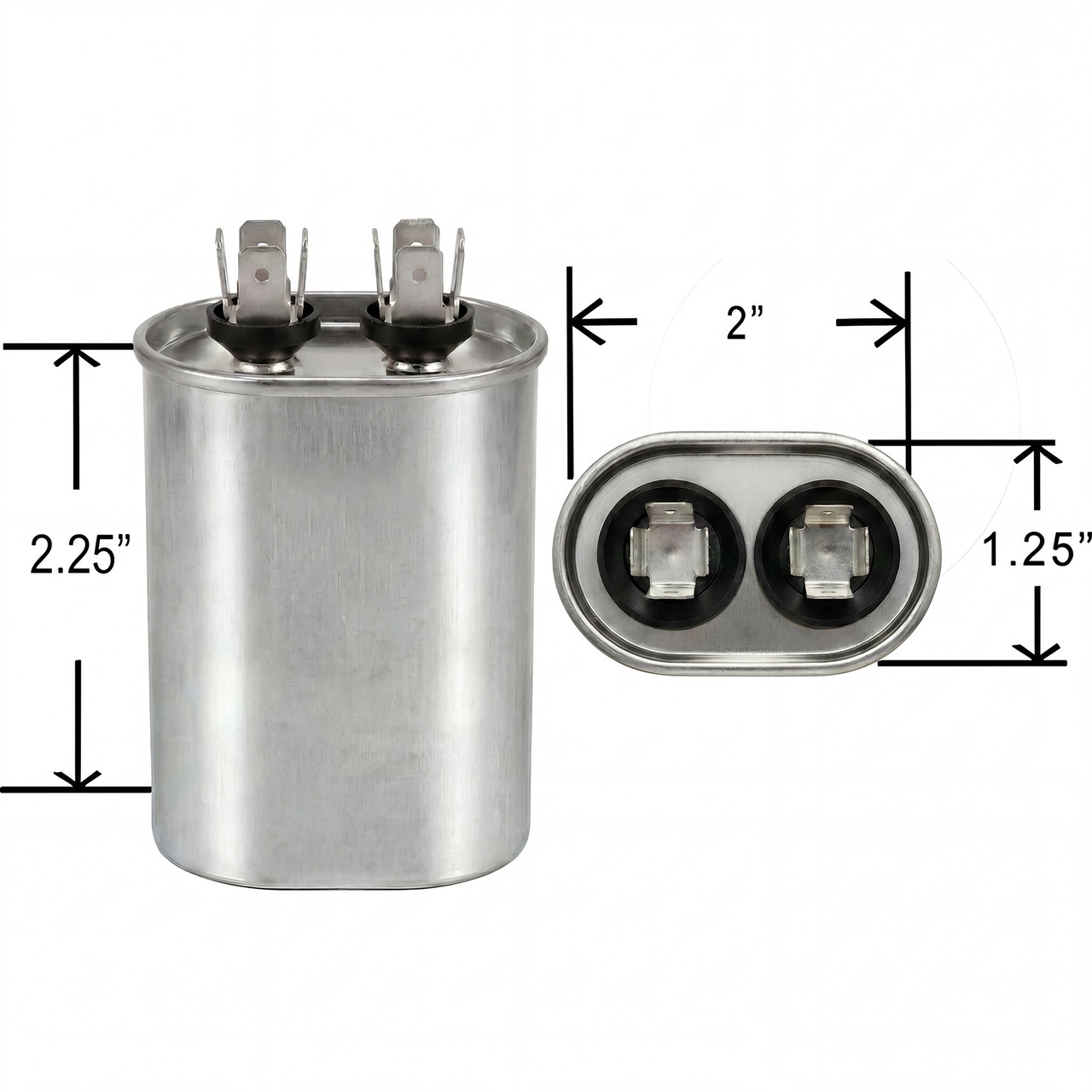 97F9036BX 97F9036BZ3 - ClimaTek 7.5 uf MFD 440 Volt Capacitor